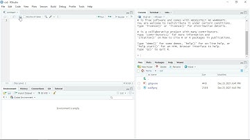 RStudio Neues Skript erstellen und speichern