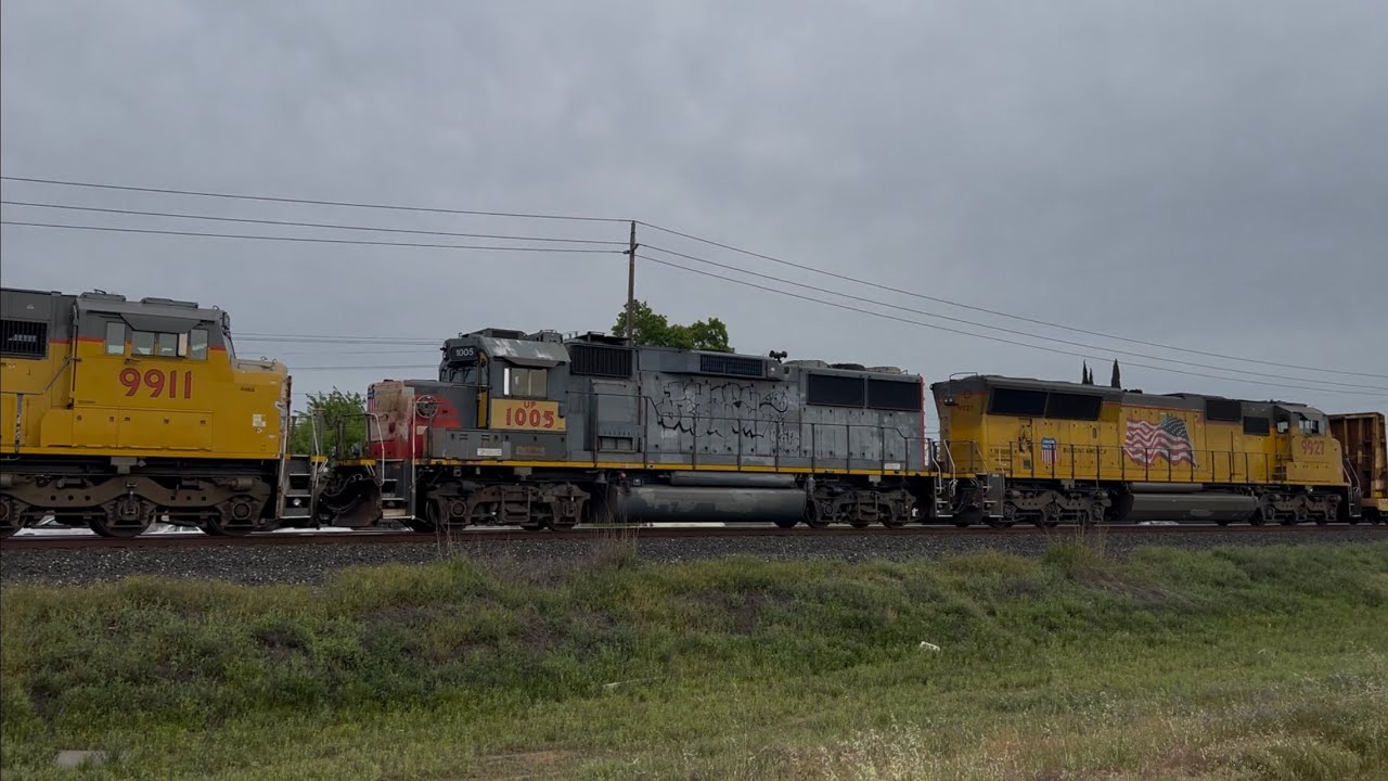 Chasing Union Pacific 1005 on the LRS59! (4/24/25) 
