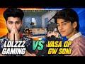 LOLZZZ GAMING vs VASA OP &amp; GW SONI 🔥 Intense Squad Fight | BGMI Full Match