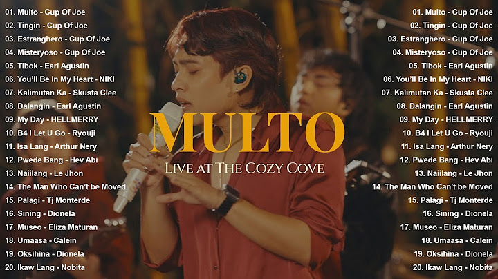 OPM Trending 2025 - Cup Of Joe Live at Cozy Cove 🎶 Multo, Tingin, Misteryoso - Tagalog Love Songs