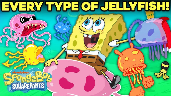 Top 12 Most Iconic Jellyfish Stings⚡ SpongeBob SquarePants 