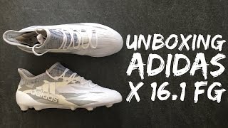 Adidas X 16.1 FG 'Camouflage Pack' | UNBOXING | football boots | brand new 2017 | HD