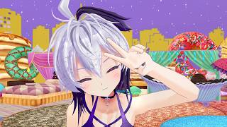 【v flower】 Caramelldansen 【VOCALOIDカバー】【MMD】