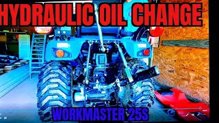 Part 2 Hydraulic Oil Change Workmaster 25s