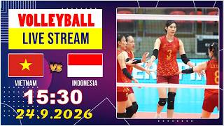 🔴WOMEN'S VOLLEYBALL | VIETNAM vs INDONESIA | A HIGH-LEVEL MATCH, A SPECTACULAR COMEBACK