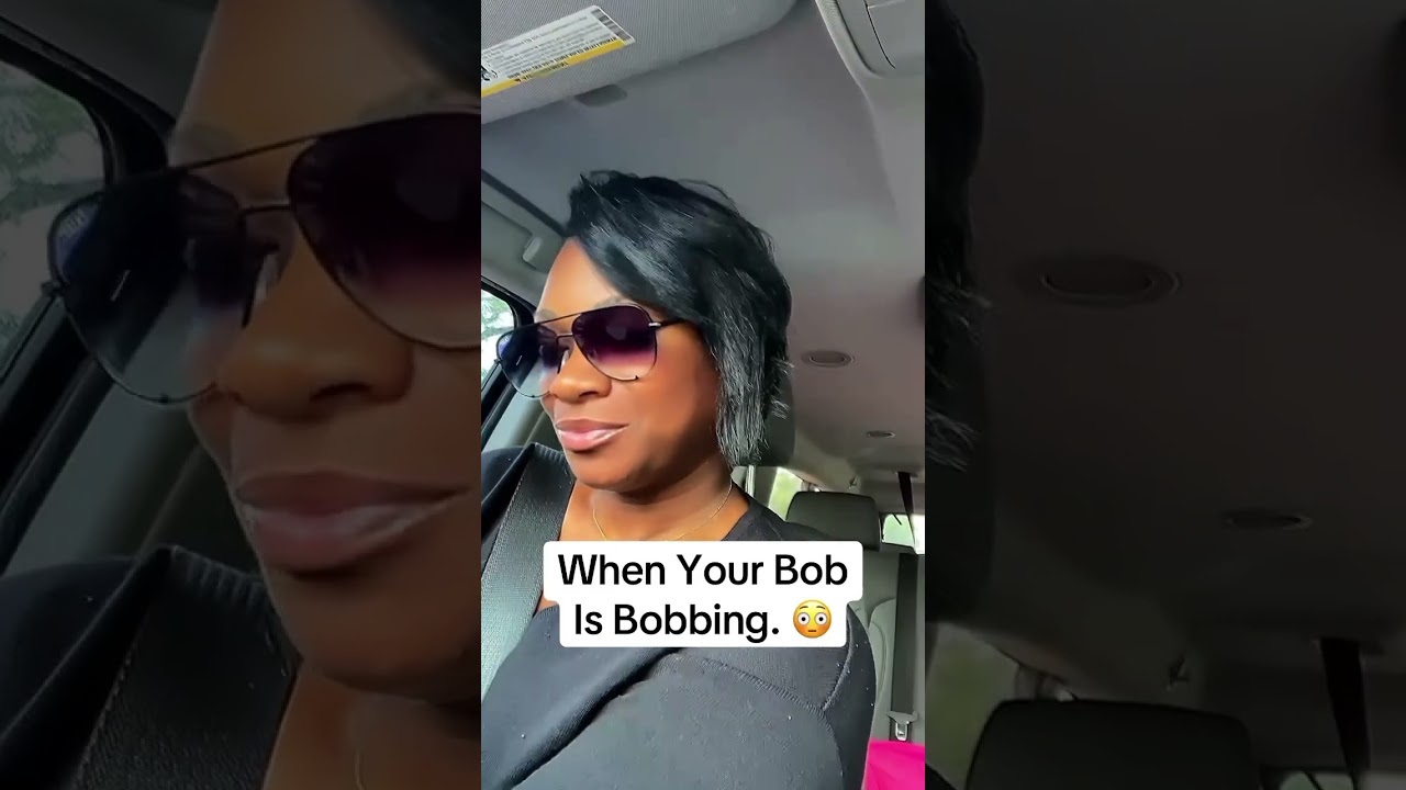 When the bob is bobbing it gives you a whole nother’ type of energy! 