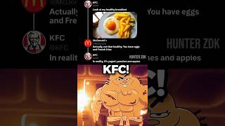 KFC completely tricked McDonald's 😭💀 #shorts #memes #kfc #mcdonalds