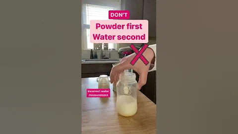 How to Prepare a Baby Bottle🍼 #babyfeeding #bottlefeeding #formulafeeding #babyformula #babytips - DayDayNews