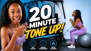 25 MIN Beginner Glutes & Hamstring Workout | Multi Gym Follow-Along
