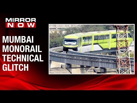 Mumbai: Monorail train halta due to technical glitch at Wadala station