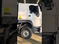 Hovard dump truck with direct injection engine