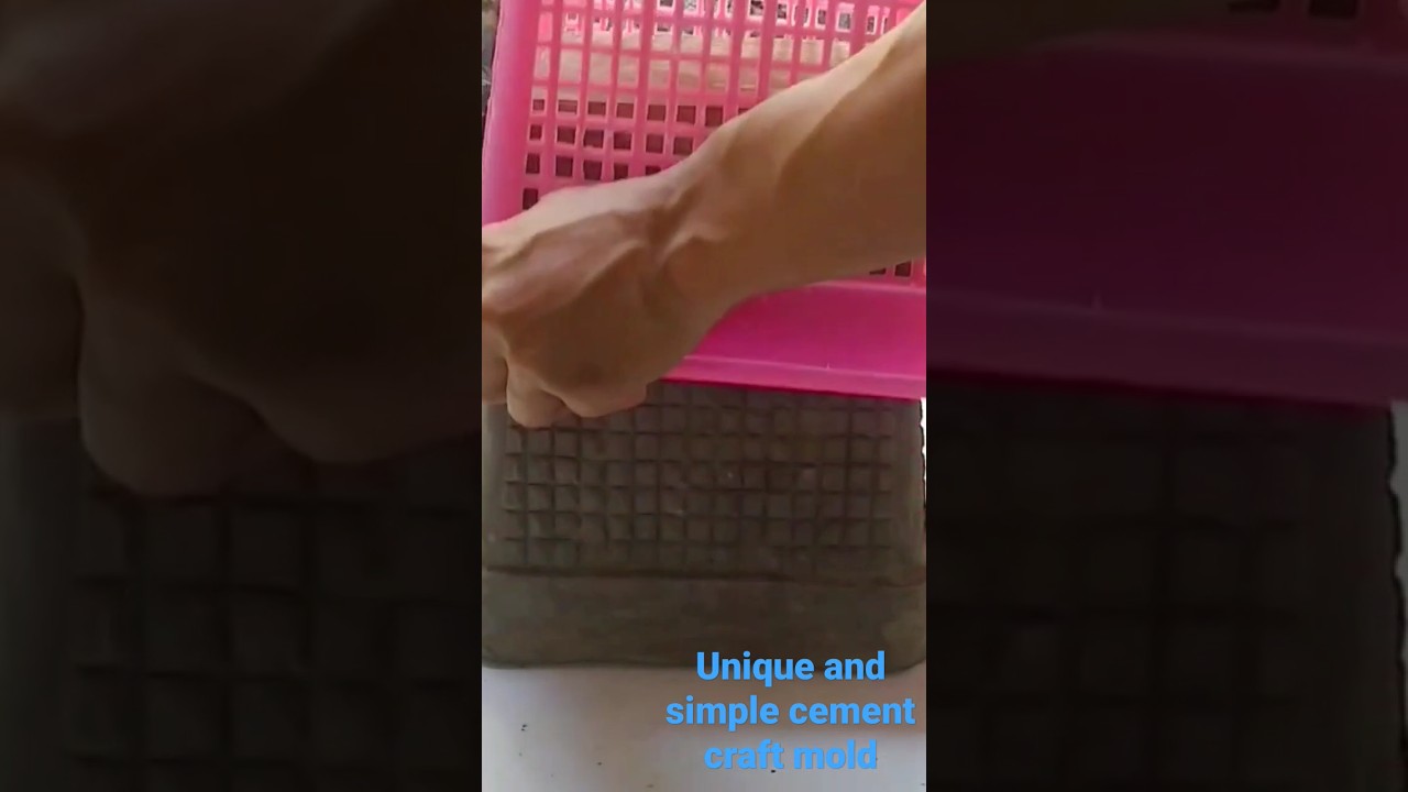 DIY Cement craft ideas / Unique and simple cement craft mold 