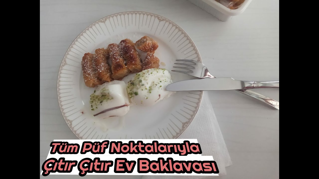 Evde baklava yapımı. RAMAZANDA BASİT BAKLAVA TARİFİ YouTube