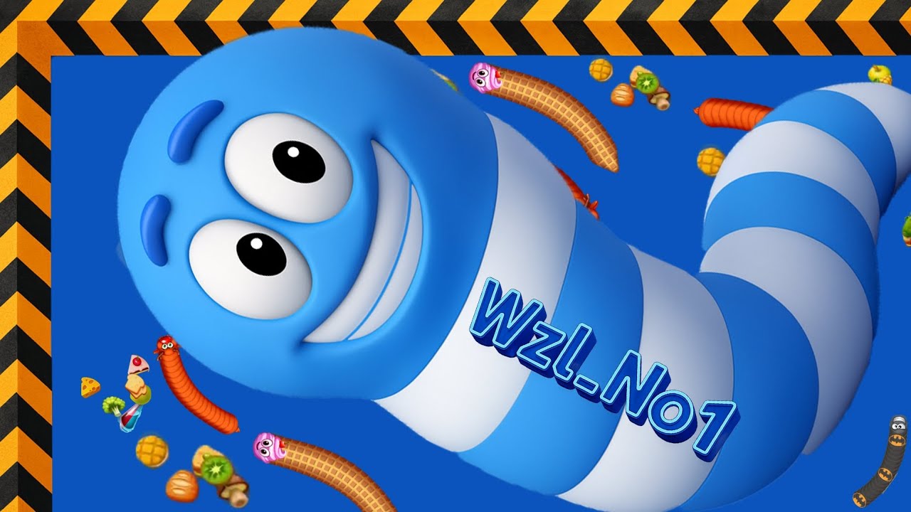 WORMSZONE.IO🔥Ep28💥The hungriest snake👹Top 1 slither💯by Wzl_No1