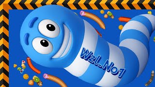 WORMSZONE.IO🔥Ep28💥The hungriest snake👹Top 1 slither💯by Wzl_No1