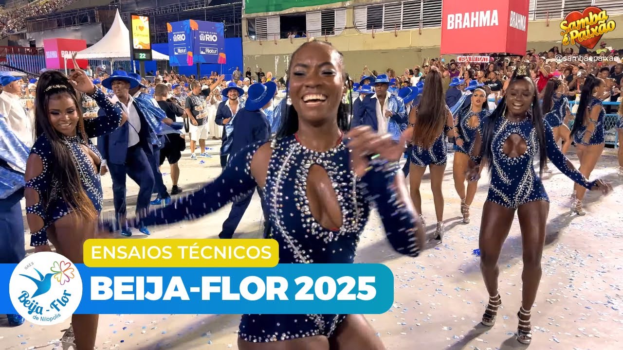 Beija-Flor 2025 Ao Vivo |  Ensaio Técnico (4K) Completo