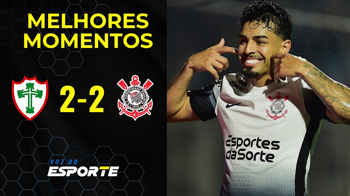 MELHORES MOMENTOS: PORTUGUESA 2X2 CORINTHIANS - PAULISTÃO 2025