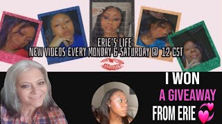 I Won A Giveaway From Erie 💞 @EriesLife