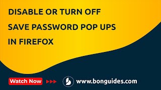 How to Disable or Turn Off Save Password Pop Ups in Firefox screenshot 5