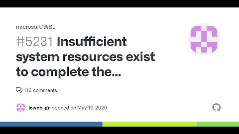 #insufficient system resources exist to complete the requested service windows 10#windows 10#errors