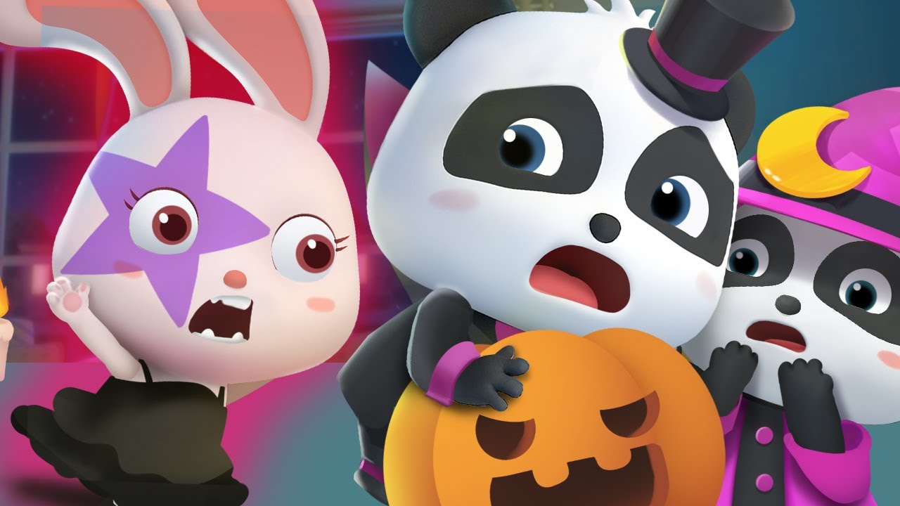 つぎはぎ☆ウサギちゃん&おばけ☆ハロウィン ハッピーハロウィン☆おばけやしきへたんけん❤ハロウィンソング