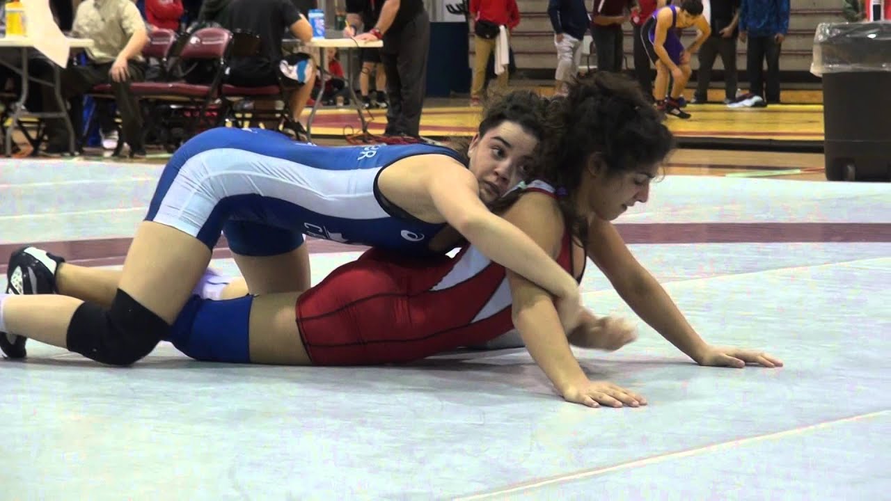 2015 McMaster FW48kg Jade Dufour (Concordia) vs Farantina Ghatta (Brock)