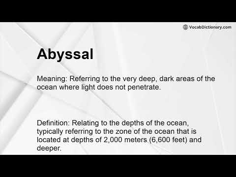 Abyssal Meaning