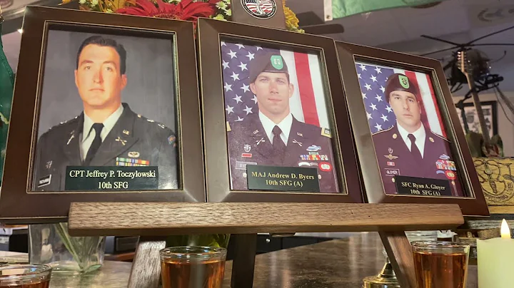 Memorial Toast for MAJ Jeffrey Toczyliwski, MAJ An...