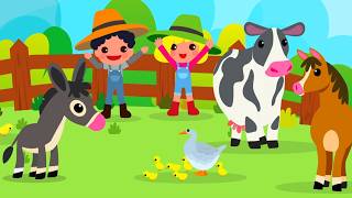 Old MacDonald Had a Farm 🐮 | Kids Songs & Nursery Rhymes | Super Simple Karaoke 🎤
