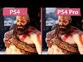 [4K] God of War – PS4 vs. PS4 Pro Frame Rate Test & Graphics Comparison