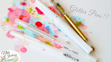 Glitter Pens! Sakura Gelly Roll Kuretake Wink of Stella Pens