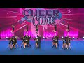 Cheersport star spotted sharks cheer for the cure 2023 day 2