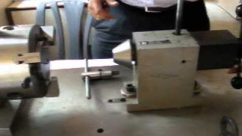 Indexing Fixture With Tail Stock