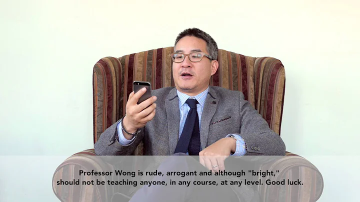 U of T Professors Read Mean Reviews