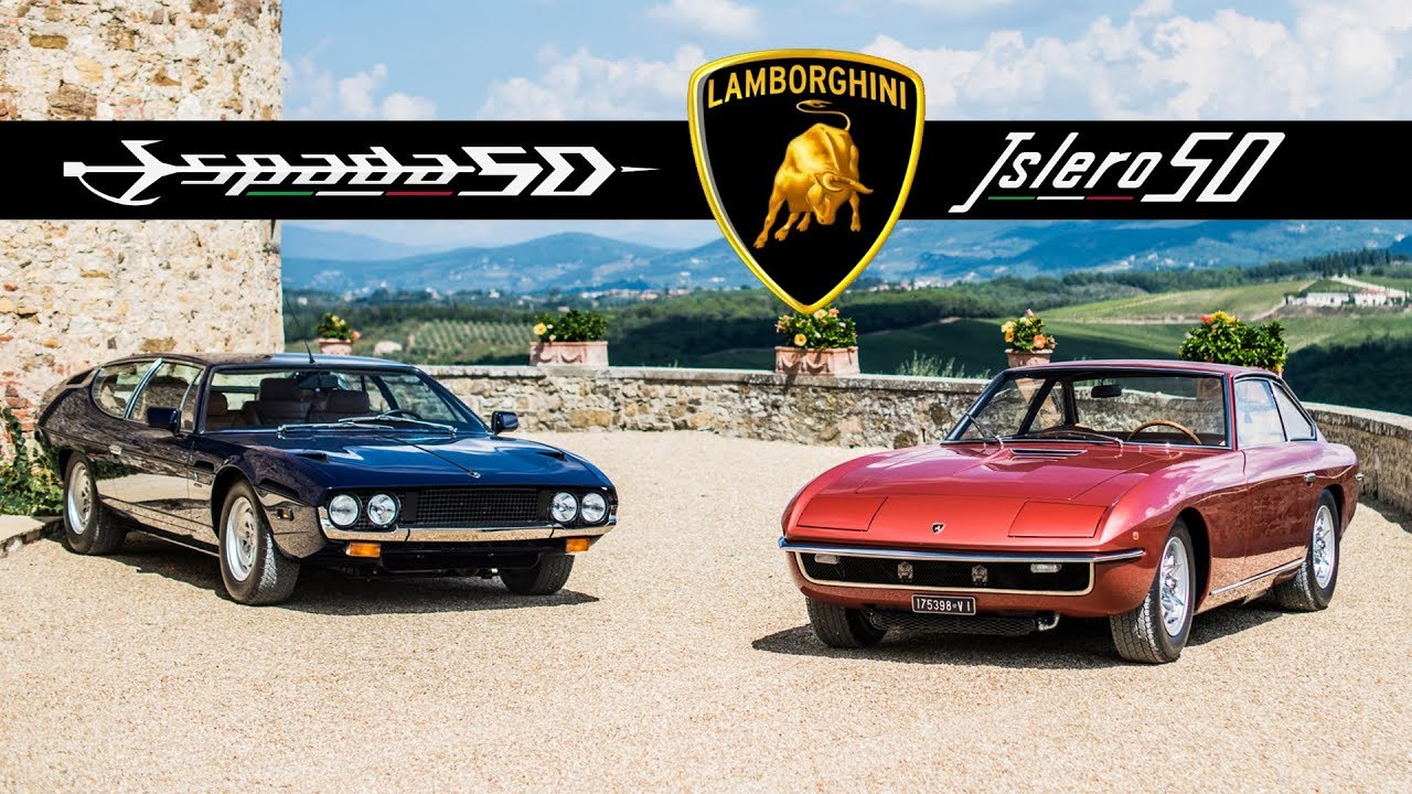 Lamborghini Espada / Islero 50th Anniversary Event - YouTube