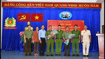 CÔNG AN QUẬN 10 BIỂU DƯƠNG GƯƠNG “NGƯỜI TỐT, VIỆC TỐT” GIAI ĐOẠN 2015 – 2020