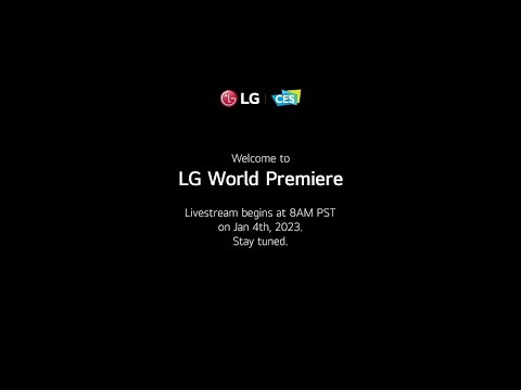 LG at CES 2023 :  LG World Premiere - Live I LG