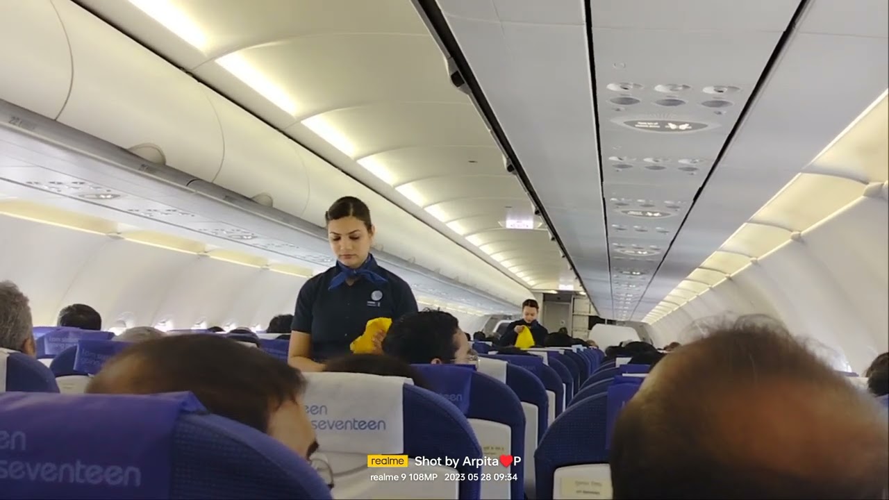 Indi go Flight Travel (Some rules of Indigo flight are shown by the airhostages)😘