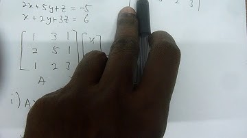 Matrix and Linear System Solution Part 1