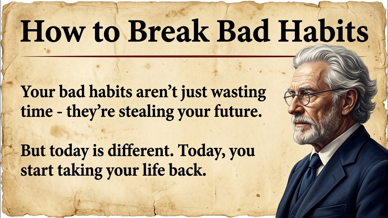 How To Break Bad Habits - Rebuild Your Life And Mindset | Graded Reader ...