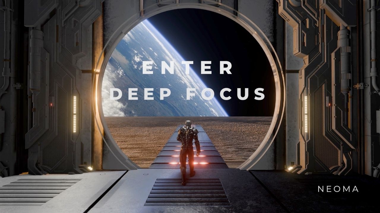 Enter Deep Focus | 40Hz Gamma Ambient (2 Hours)
