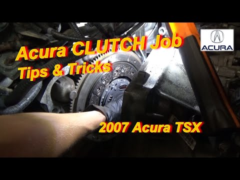 Acura CLUTCH Job (+Radio Display Repair)