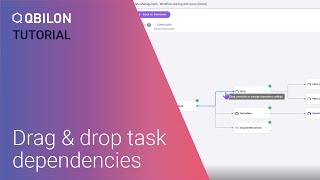 Drag Drop Task Dependencies