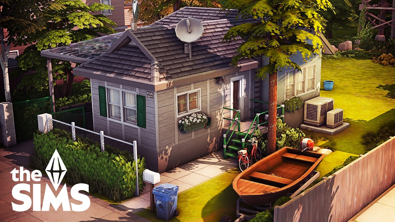 Дешевый дом - Симс 4 Строительство