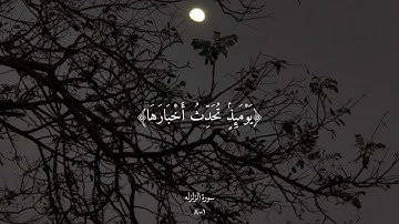 سورة الزلزله كاملة بصوت القارئ #رعد_الكردي  🤍