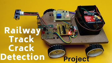 Railway Track Crack Detection Robotic Vehicle