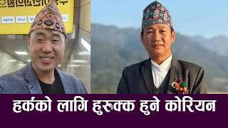 हर्क साम्पाङ्गको लागि हुरुक्क हुने कोरियन युवा | नेपाल प्रतिको पागलपन