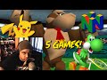 HYPE!!! [5 NINTENDO 64 GAMES!] [MK4] [POKEMON SNAP] [MORE]