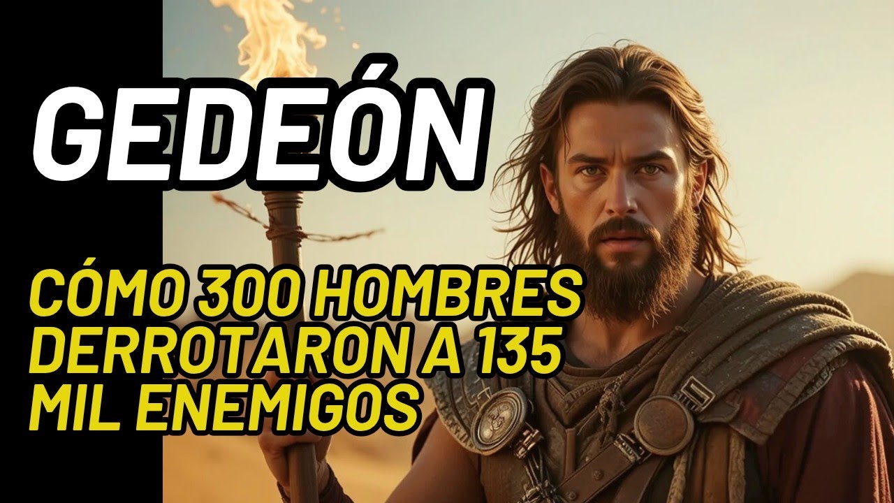 Gedeón: Cómo 300 Hombres Derrotaron a 135 Mil Enemigos | Historia Bíblica Increíble