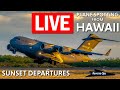 Live sunset plane spotting in hawaii  arrivals and departures from 8r  phnlhnl